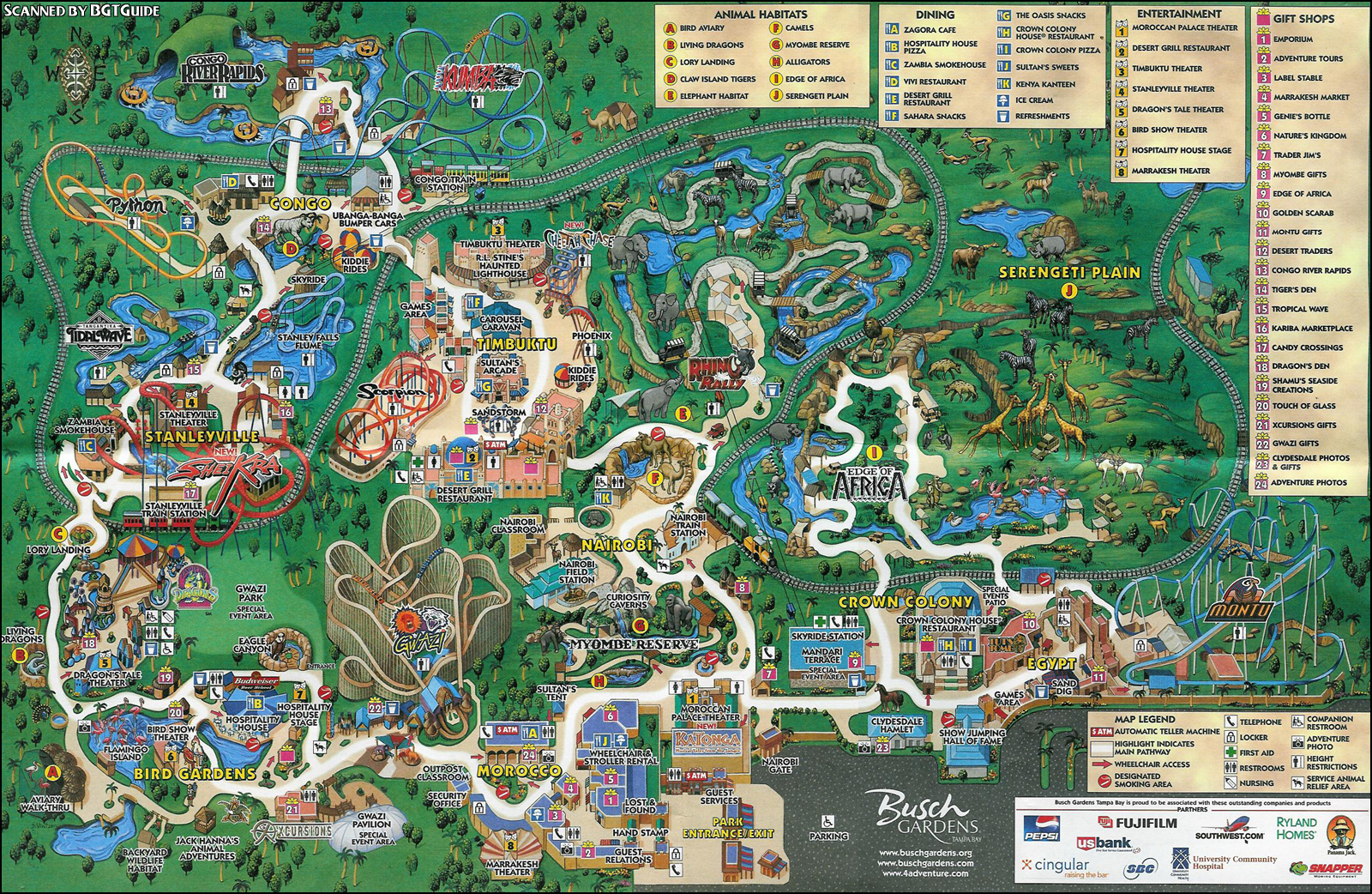 Busch Gardens Tampa Florida Theme Parks Com